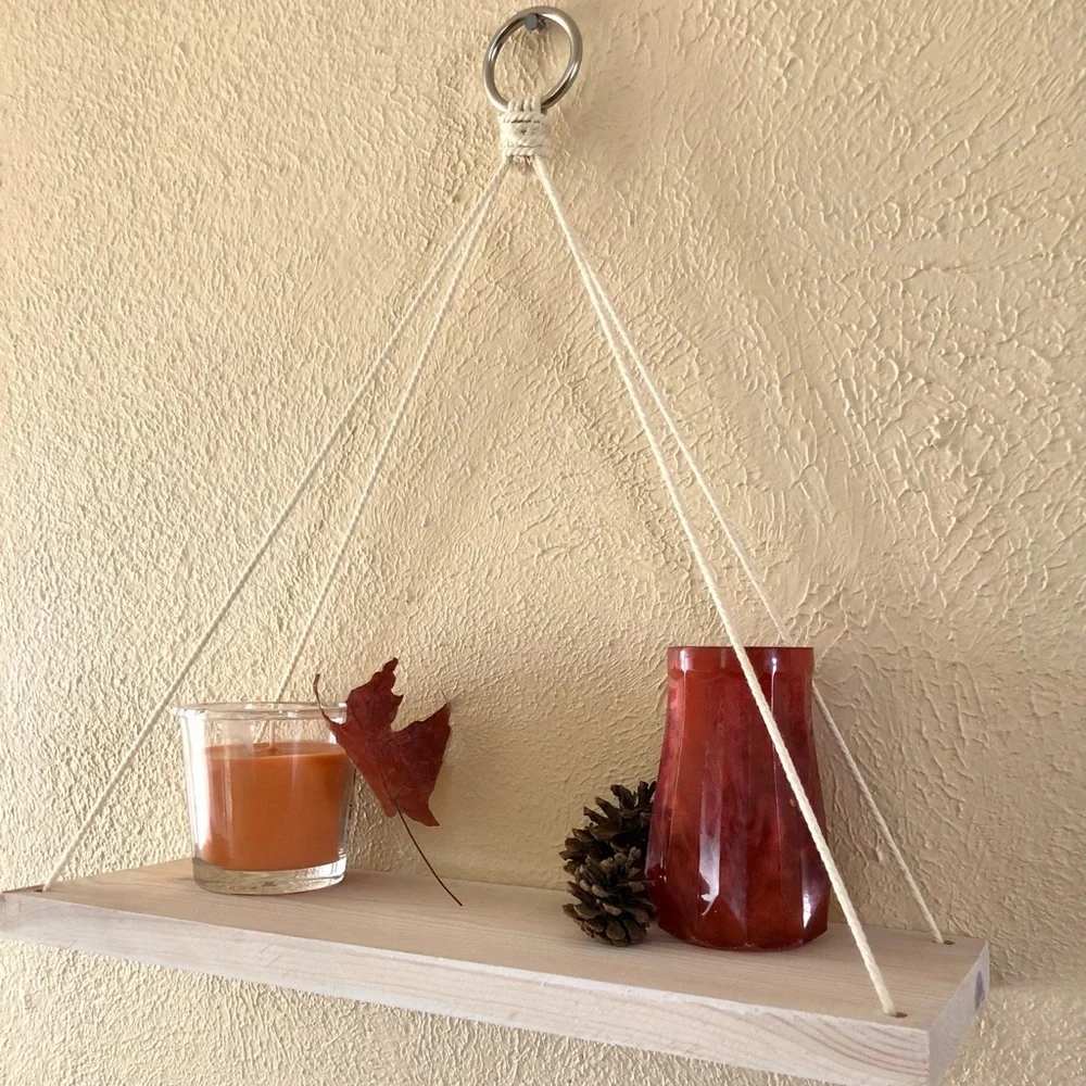Hand crafted whitewashed reclaimed wood, shelf